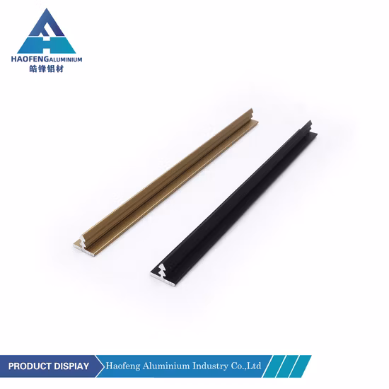 China Supplier Metal Profile Wall Strip Ceramic Tile Floating Floor Perimeter Trim Outside Corner Edge Aluminium Tile Trim 12mm
