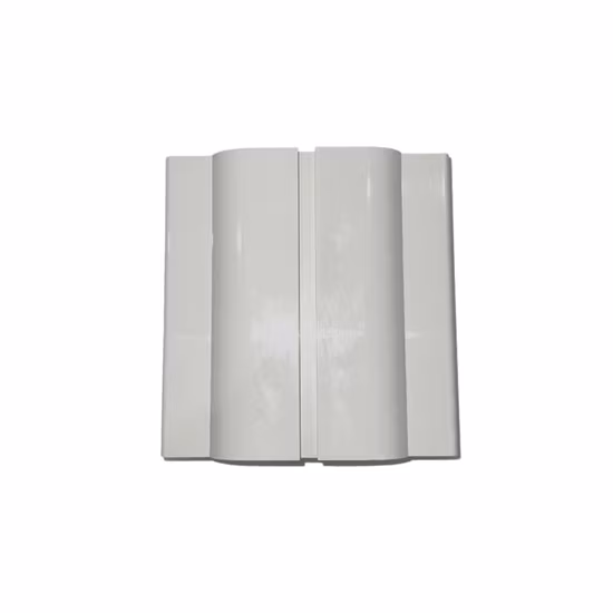 Perfil de extrusión de plástico PVC PP PE ABS U Chanel para gabinete de cocina