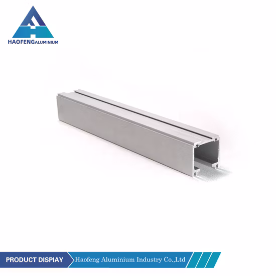 Riel de cortina corrediza Perfil de aluminio liso