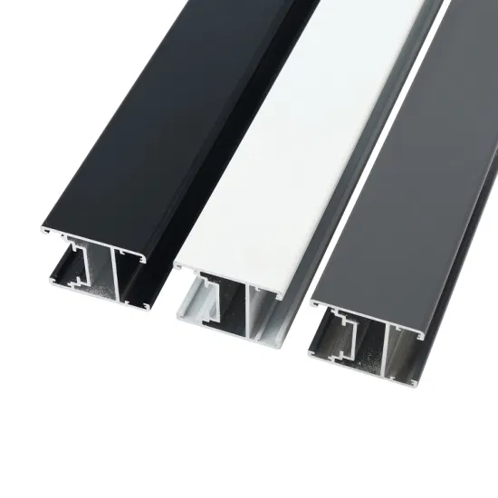 Serie 6063/6000/6061 Aluminio/Extrusión de aleación de aluminio/Perfil extruido para marco de puerta de ventana abatible con rotura de puente térmico industrial Ranura en T Gabinete de cocina